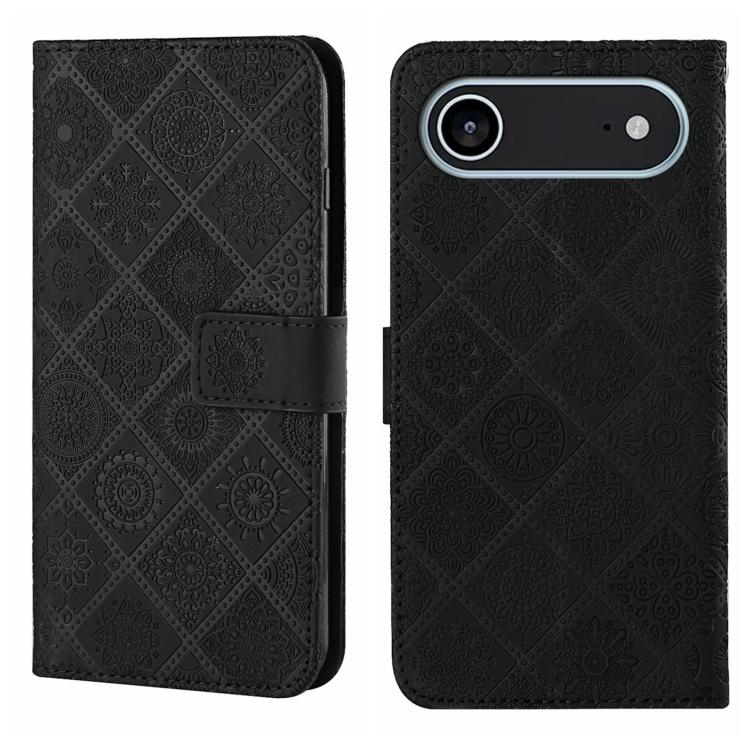 Ethnic Style Embossed Pattern Leather Phone Case, For iPhone 17 Pro Max, For iPhone 17 Pro, For iPhone 17, For iPhone Air