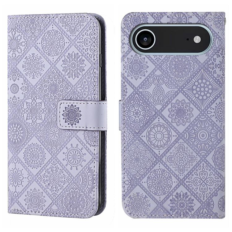 Ethnic Style Embossed Pattern Leather Phone Case, For iPhone 17 Pro Max, For iPhone 17 Pro, For iPhone 17, For iPhone Air
