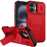 Sliding Camshield MagSafe Holder Phone Case, For iPhone 16 Pro, For iPhone 16 Plus, For iPhone 16, For iPhone 15 Pro Max, For iPhone 15 Pro, For iPhone 15 Plus / 14 Plus