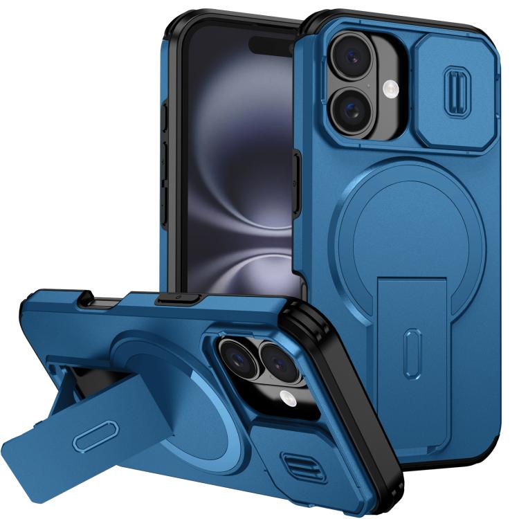 Sliding Camshield MagSafe Holder Phone Case, For iPhone 16 Pro, For iPhone 16 Plus, For iPhone 16, For iPhone 15 Pro Max, For iPhone 15 Pro, For iPhone 15 Plus / 14 Plus