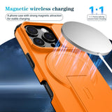 Sliding Camshield MagSafe Holder Phone Case, For iPhone 16 Pro, For iPhone 16 Plus, For iPhone 16, For iPhone 15 Pro Max, For iPhone 15 Pro, For iPhone 15 Plus / 14 Plus