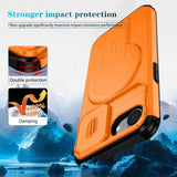 Sliding Camshield MagSafe Holder Phone Case, For iPhone 17e / 16e, For iPhone 17 Pro Max, For iPhone 17 Pro, For iPhone 17, For iPhone Air, For iPhone 16 Pro Max