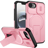 Sliding Camshield MagSafe Holder Phone Case, For iPhone 18, For iPhone 18 Pro, For iPhone 18 Pro Max, For iPhone 17e / 16e, For iPhone 17 Pro Max, For iPhone 17 Pro