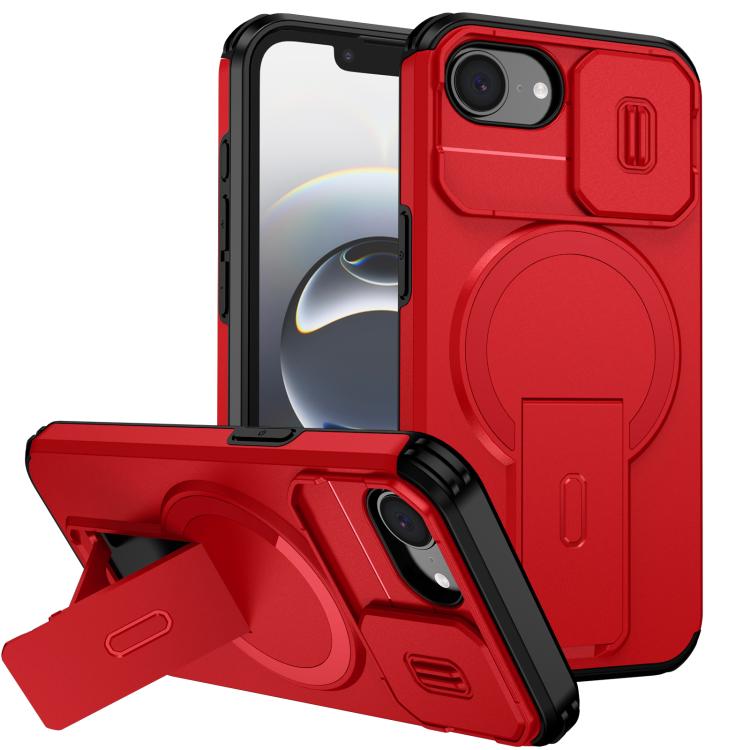 Sliding Camshield MagSafe Holder Phone Case, For iPhone 18, For iPhone 18 Pro, For iPhone 18 Pro Max, For iPhone 17e / 16e, For iPhone 17 Pro Max, For iPhone 17 Pro