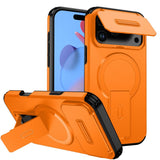 Sliding Camshield MagSafe Holder Phone Case, For iPhone 18, For iPhone 18 Pro, For iPhone 18 Pro Max, For iPhone 17e / 16e, For iPhone 17 Pro Max, For iPhone 17 Pro