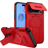 Sliding Camshield MagSafe Holder Phone Case, For iPhone 18, For iPhone 18 Pro, For iPhone 18 Pro Max, For iPhone 17e / 16e, For iPhone 17 Pro Max, For iPhone 17 Pro