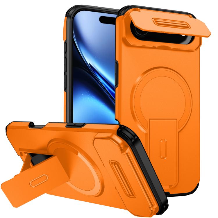 Sliding Camshield MagSafe Holder Phone Case, For iPhone 17, For iPhone Air, For iPhone 16 Pro Max, For iPhone 16 Pro, For iPhone 16 Plus, For iPhone 16