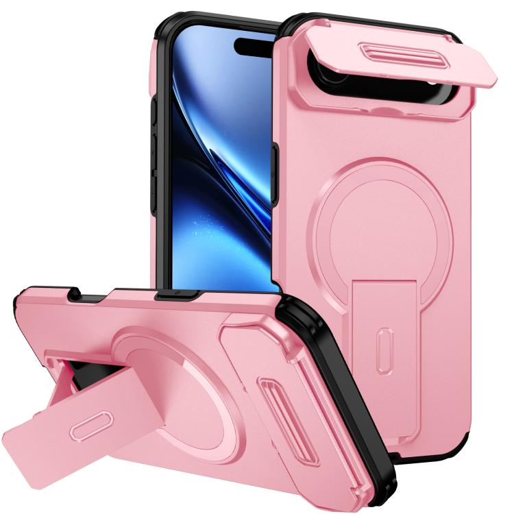 Sliding Camshield MagSafe Holder Phone Case, For iPhone 17, For iPhone Air, For iPhone 16 Pro Max, For iPhone 16 Pro, For iPhone 16 Plus, For iPhone 16