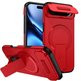 Sliding Camshield MagSafe Holder Phone Case, For iPhone 17, For iPhone Air, For iPhone 16 Pro Max, For iPhone 16 Pro, For iPhone 16 Plus, For iPhone 16