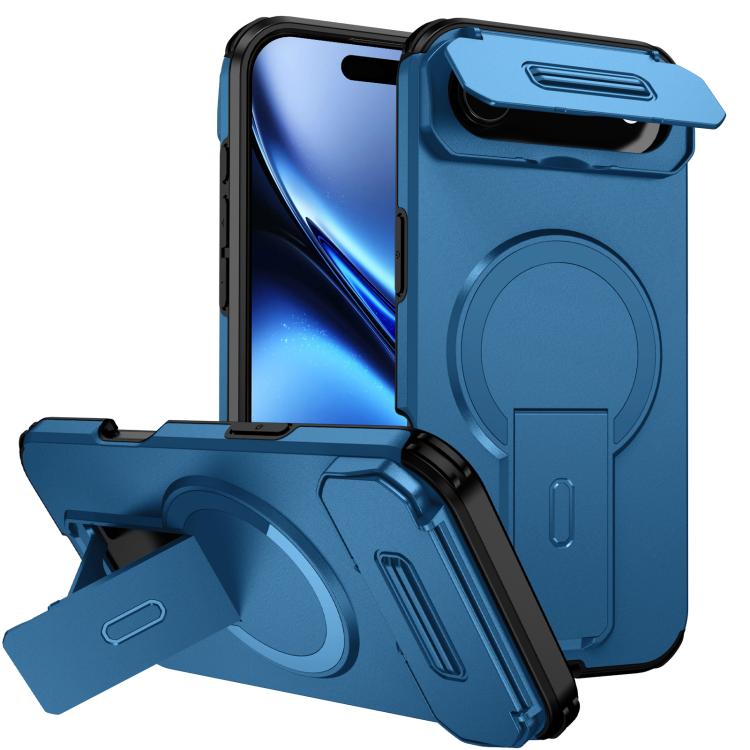 Sliding Camshield MagSafe Holder Phone Case, For iPhone 17, For iPhone Air, For iPhone 16 Pro Max, For iPhone 16 Pro, For iPhone 16 Plus, For iPhone 16