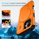 Sliding Camshield MagSafe Holder Phone Case, For iPhone 17, For iPhone Air, For iPhone 16 Pro Max, For iPhone 16 Pro, For iPhone 16 Plus, For iPhone 16