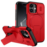 Sliding Camshield MagSafe Holder Phone Case, For iPhone 17, For iPhone Air, For iPhone 16 Pro Max, For iPhone 16 Pro, For iPhone 16 Plus, For iPhone 16