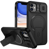 Sliding Camshield MagSafe Holder Phone Case, For iPhone 13 mini / 12 mini, For iPhone 12 Pro / 12, For iPhone 12 Pro Max, For iPhone 11 Pro Max, For iPhone 11, For iPhone 11 Pro