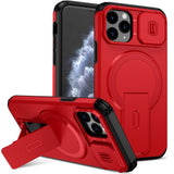 Sliding Camshield MagSafe Holder Phone Case, For iPhone 13 mini / 12 mini, For iPhone 12 Pro / 12, For iPhone 12 Pro Max, For iPhone 11 Pro Max, For iPhone 11, For iPhone 11 Pro