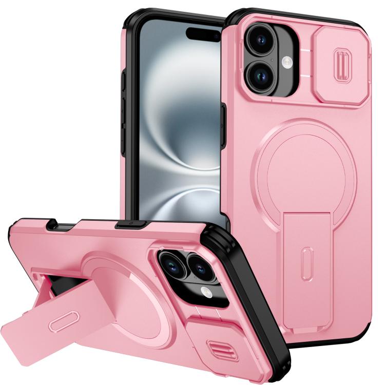 Sliding Camshield MagSafe Holder Phone Case, For iPhone 16 Pro, For iPhone 16 Plus, For iPhone 16, For iPhone 15 Pro Max, For iPhone 15 Pro, For iPhone 15 Plus / 14 Plus