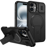 Sliding Camshield MagSafe Holder Phone Case, For iPhone 16 Pro, For iPhone 16 Plus, For iPhone 16, For iPhone 15 Pro Max, For iPhone 15 Pro, For iPhone 15 Plus / 14 Plus