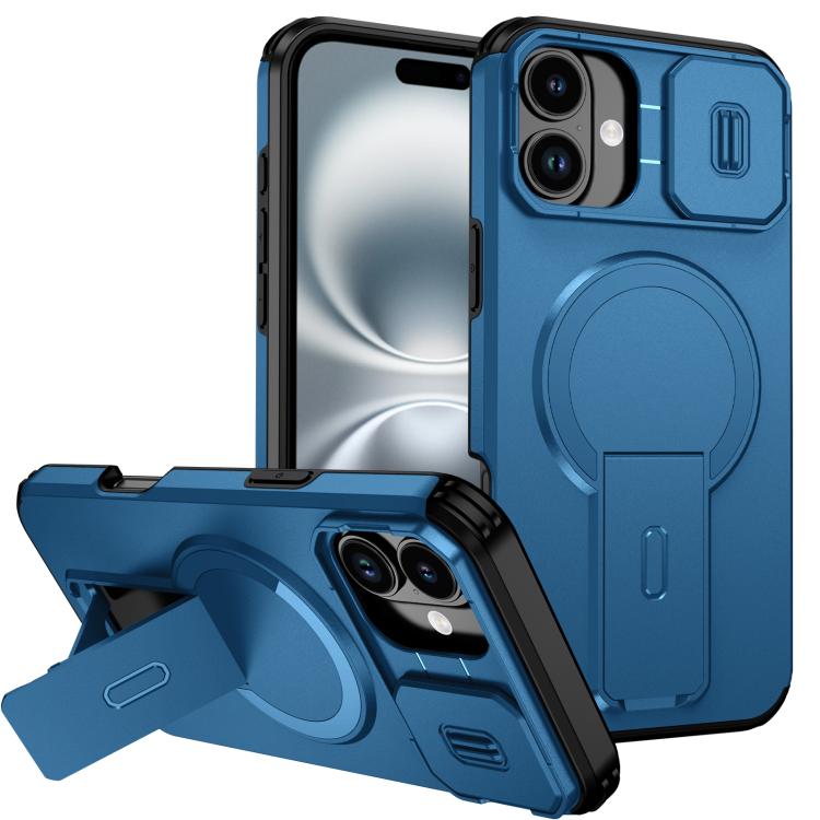 Sliding Camshield MagSafe Holder Phone Case, For iPhone 16 Pro, For iPhone 16 Plus, For iPhone 16, For iPhone 15 Pro Max, For iPhone 15 Pro, For iPhone 15 Plus / 14 Plus