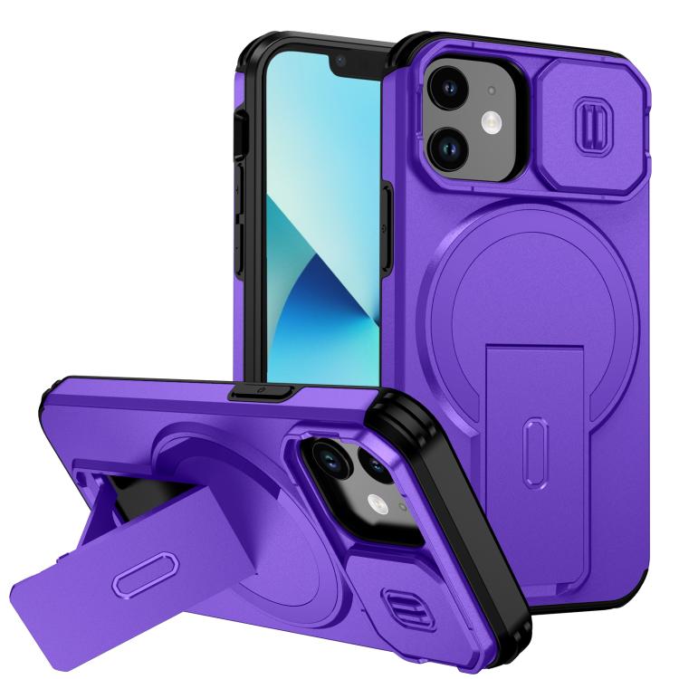 Sliding Camshield MagSafe Holder Phone Case, For iPhone 13 mini / 12 mini, For iPhone 12 Pro / 12, For iPhone 12 Pro Max, For iPhone 11 Pro Max, For iPhone 11, For iPhone 11 Pro