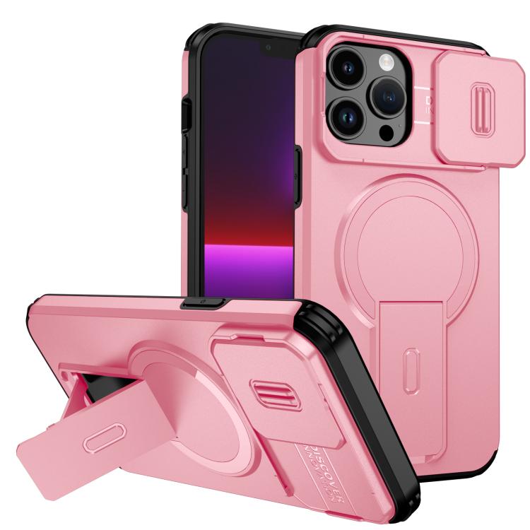 Sliding Camshield MagSafe Holder Phone Case, For iPhone 14 Pro Max, For iPhone 13 Pro Max, For iPhone 13 Pro, For iPhone 13 mini / 12 mini, For iPhone 12 Pro / 12, For iPhone 12 Pro Max