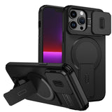 Sliding Camshield MagSafe Holder Phone Case, For iPhone 14 Pro Max, For iPhone 13 Pro Max, For iPhone 13 Pro, For iPhone 13 mini / 12 mini, For iPhone 12 Pro / 12, For iPhone 12 Pro Max