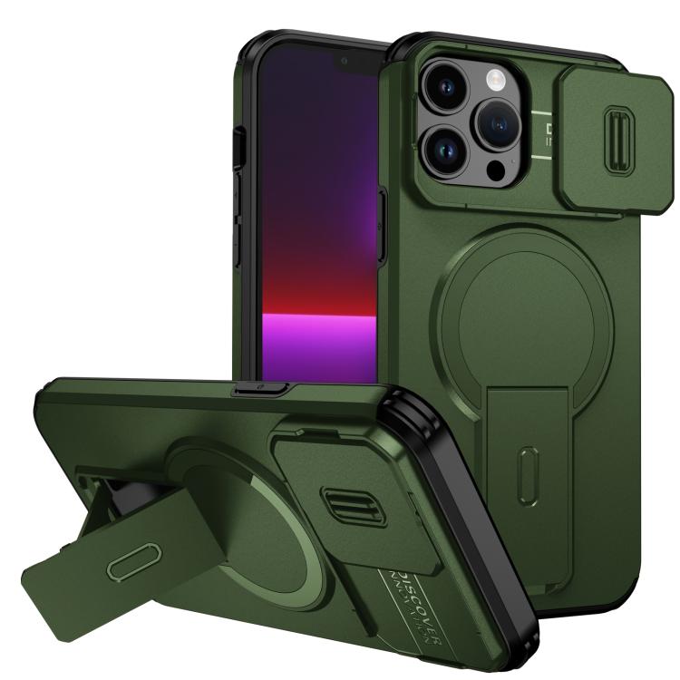 Sliding Camshield MagSafe Holder Phone Case, For iPhone 14 Pro Max, For iPhone 13 Pro Max, For iPhone 13 Pro, For iPhone 13 mini / 12 mini, For iPhone 12 Pro / 12, For iPhone 12 Pro Max