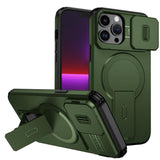 Sliding Camshield MagSafe Holder Phone Case, For iPhone 14 Pro Max, For iPhone 13 Pro Max, For iPhone 13 Pro, For iPhone 13 mini / 12 mini, For iPhone 12 Pro / 12, For iPhone 12 Pro Max
