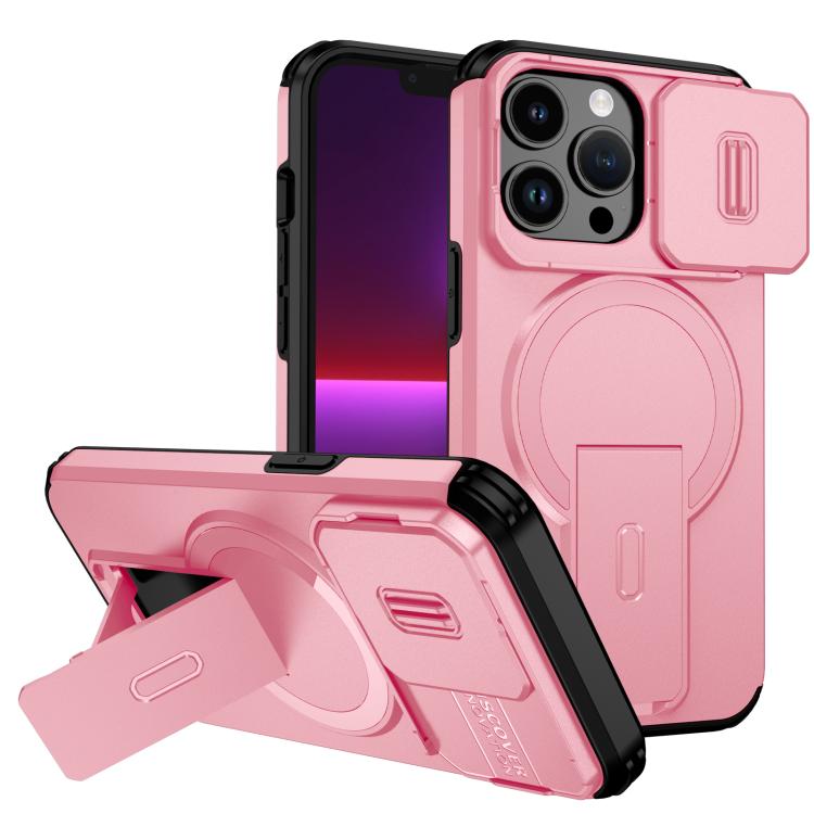 Sliding Camshield MagSafe Holder Phone Case, For iPhone 14 Pro Max, For iPhone 13 Pro Max, For iPhone 13 Pro, For iPhone 13 mini / 12 mini, For iPhone 12 Pro / 12, For iPhone 12 Pro Max