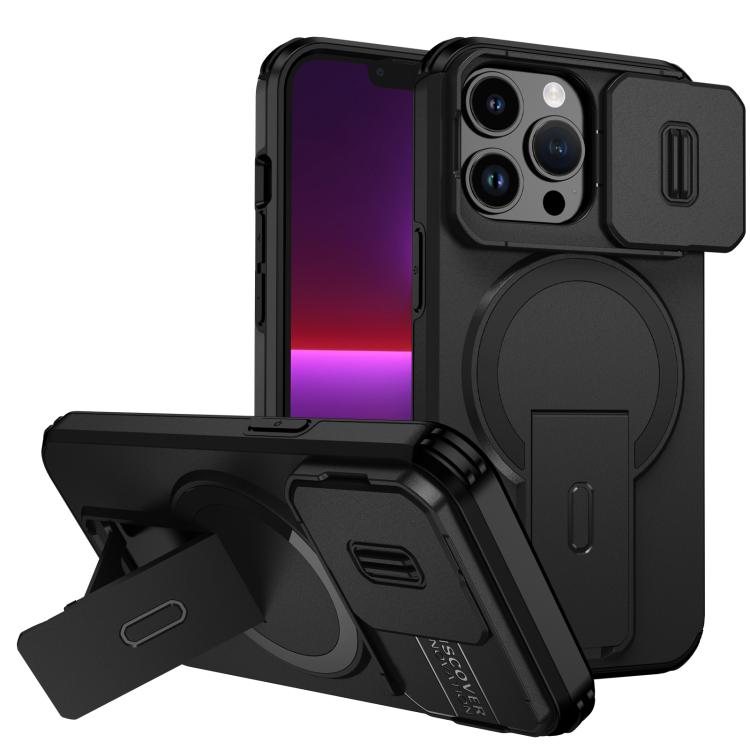 Sliding Camshield MagSafe Holder Phone Case, For iPhone 14 Pro Max, For iPhone 13 Pro Max, For iPhone 13 Pro, For iPhone 13 mini / 12 mini, For iPhone 12 Pro / 12, For iPhone 12 Pro Max