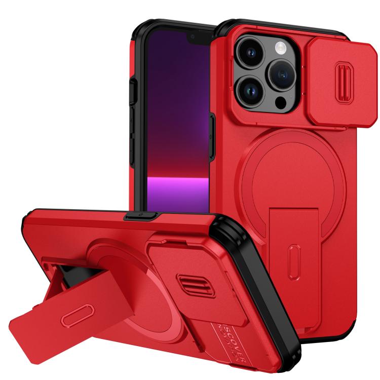 Sliding Camshield MagSafe Holder Phone Case, For iPhone 14 Pro Max, For iPhone 13 Pro Max, For iPhone 13 Pro, For iPhone 13 mini / 12 mini, For iPhone 12 Pro / 12, For iPhone 12 Pro Max