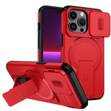 Sliding Camshield MagSafe Holder Phone Case, For iPhone 14 Pro Max, For iPhone 13 Pro Max, For iPhone 13 Pro, For iPhone 13 mini / 12 mini, For iPhone 12 Pro / 12, For iPhone 12 Pro Max