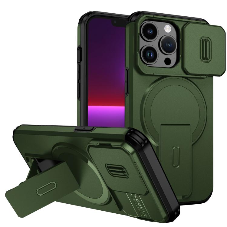 Sliding Camshield MagSafe Holder Phone Case, For iPhone 14 Pro Max, For iPhone 13 Pro Max, For iPhone 13 Pro, For iPhone 13 mini / 12 mini, For iPhone 12 Pro / 12, For iPhone 12 Pro Max