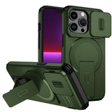 Sliding Camshield MagSafe Holder Phone Case, For iPhone 14 Pro Max, For iPhone 13 Pro Max, For iPhone 13 Pro, For iPhone 13 mini / 12 mini, For iPhone 12 Pro / 12, For iPhone 12 Pro Max