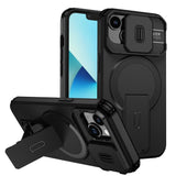 Sliding Camshield MagSafe Holder Phone Case, For iPhone 15, For iPhone 14 / 13, For iPhone 14 Pro, For iPhone 14 Pro Max, For iPhone 13 Pro Max, For iPhone 13 Pro