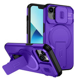 Sliding Camshield MagSafe Holder Phone Case, For iPhone 15, For iPhone 14 / 13, For iPhone 14 Pro, For iPhone 14 Pro Max, For iPhone 13 Pro Max, For iPhone 13 Pro