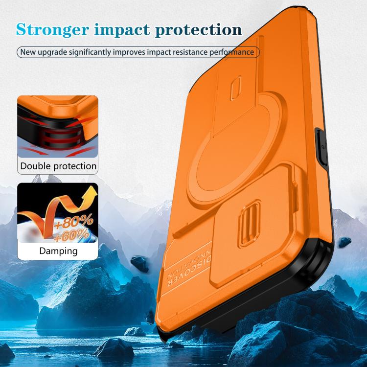 Sliding Camshield MagSafe Holder Phone Case, For iPhone 14 Pro Max, For iPhone 13 Pro Max, For iPhone 13 Pro, For iPhone 13 mini / 12 mini, For iPhone 12 Pro / 12, For iPhone 12 Pro Max