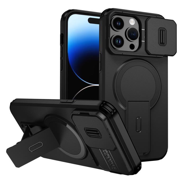 Sliding Camshield MagSafe Holder Phone Case, For iPhone 15, For iPhone 14 / 13, For iPhone 14 Pro, For iPhone 14 Pro Max, For iPhone 13 Pro Max, For iPhone 13 Pro