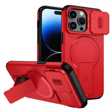 Sliding Camshield MagSafe Holder Phone Case, For iPhone 15, For iPhone 14 / 13, For iPhone 14 Pro, For iPhone 14 Pro Max, For iPhone 13 Pro Max, For iPhone 13 Pro