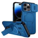 Sliding Camshield MagSafe Holder Phone Case, For iPhone 15, For iPhone 14 / 13, For iPhone 14 Pro, For iPhone 14 Pro Max, For iPhone 13 Pro Max, For iPhone 13 Pro
