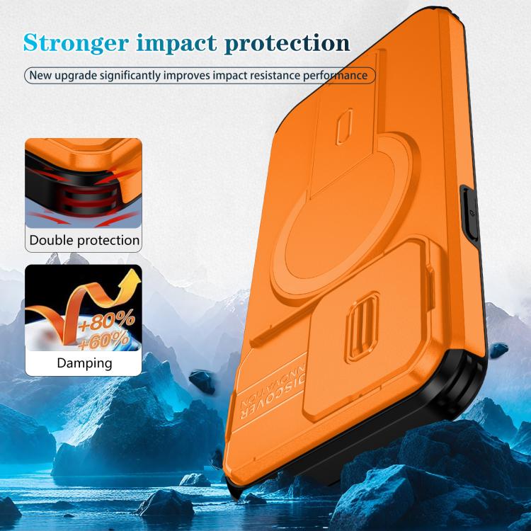 Sliding Camshield MagSafe Holder Phone Case, For iPhone 15 Pro Max, For iPhone 15 Pro, For iPhone 15 Plus / 14 Plus, For iPhone 15, For iPhone 14 / 13, For iPhone 14 Pro