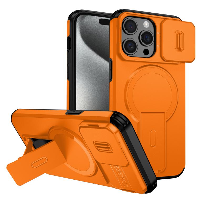 Sliding Camshield MagSafe Holder Phone Case, For iPhone 15 Pro Max, For iPhone 15 Pro, For iPhone 15 Plus / 14 Plus, For iPhone 15, For iPhone 14 / 13, For iPhone 14 Pro