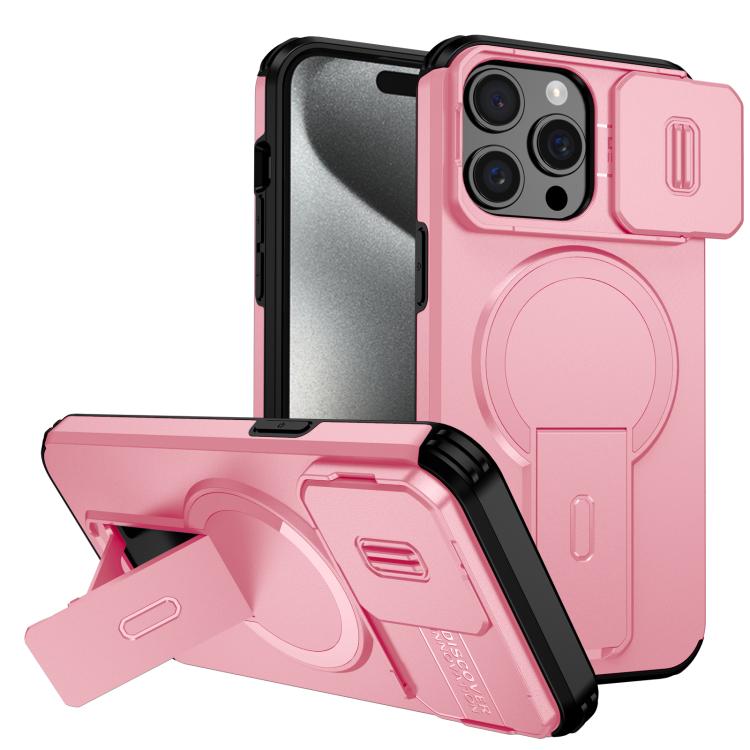 Sliding Camshield MagSafe Holder Phone Case, For iPhone 15 Pro Max, For iPhone 15 Pro, For iPhone 15 Plus / 14 Plus, For iPhone 15, For iPhone 14 / 13, For iPhone 14 Pro