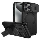 Sliding Camshield MagSafe Holder Phone Case, For iPhone 15 Pro Max, For iPhone 15 Pro, For iPhone 15 Plus / 14 Plus, For iPhone 15, For iPhone 14 / 13, For iPhone 14 Pro
