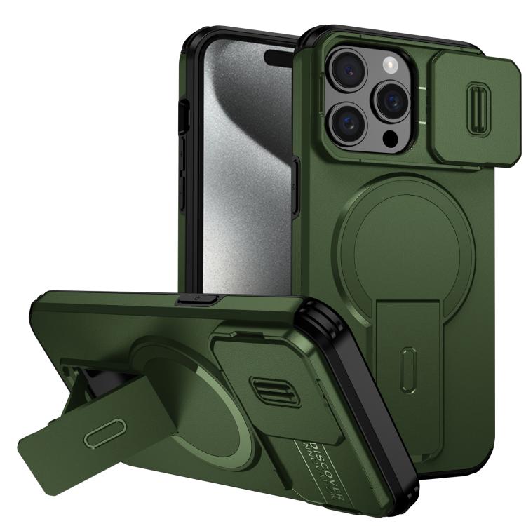Sliding Camshield MagSafe Holder Phone Case, For iPhone 15 Pro Max, For iPhone 15 Pro, For iPhone 15 Plus / 14 Plus, For iPhone 15, For iPhone 14 / 13, For iPhone 14 Pro