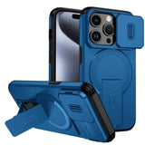Sliding Camshield MagSafe Holder Phone Case, For iPhone 15 Pro Max, For iPhone 15 Pro, For iPhone 15 Plus / 14 Plus, For iPhone 15, For iPhone 14 / 13, For iPhone 14 Pro