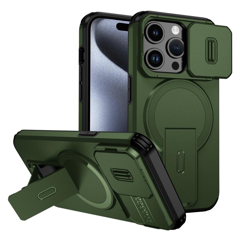 Sliding Camshield MagSafe Holder Phone Case, For iPhone 15 Pro Max, For iPhone 15 Pro, For iPhone 15 Plus / 14 Plus, For iPhone 15, For iPhone 14 / 13, For iPhone 14 Pro