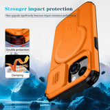 Sliding Camshield MagSafe Holder Phone Case, For iPhone 15, For iPhone 14 / 13, For iPhone 14 Pro, For iPhone 14 Pro Max, For iPhone 13 Pro Max, For iPhone 13 Pro