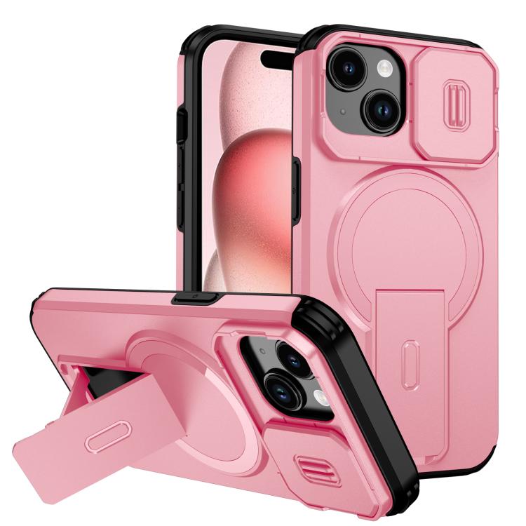 Sliding Camshield MagSafe Holder Phone Case, For iPhone 15, For iPhone 14 / 13, For iPhone 14 Pro, For iPhone 14 Pro Max, For iPhone 13 Pro Max, For iPhone 13 Pro