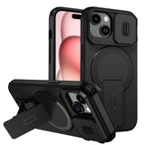 Sliding Camshield MagSafe Holder Phone Case, For iPhone 15, For iPhone 14 / 13, For iPhone 14 Pro, For iPhone 14 Pro Max, For iPhone 13 Pro Max, For iPhone 13 Pro