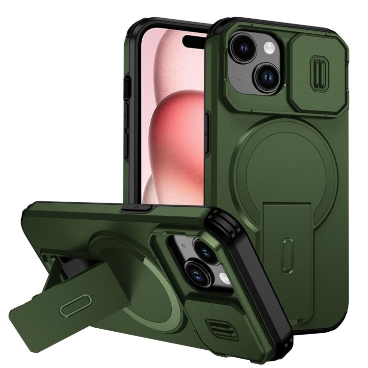 Sliding Camshield MagSafe Holder Phone Case, For iPhone 15, For iPhone 14 / 13, For iPhone 14 Pro, For iPhone 14 Pro Max, For iPhone 13 Pro Max, For iPhone 13 Pro