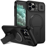Sliding Camshield MagSafe Holder Phone Case, For iPhone 13 mini / 12 mini, For iPhone 12 Pro / 12, For iPhone 12 Pro Max, For iPhone 11 Pro Max, For iPhone 11, For iPhone 11 Pro